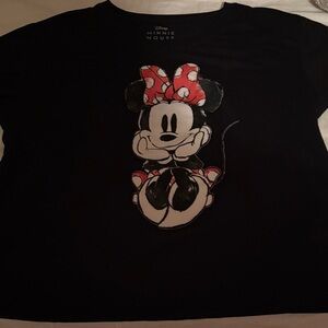 Black Minnie Mouse Shirt